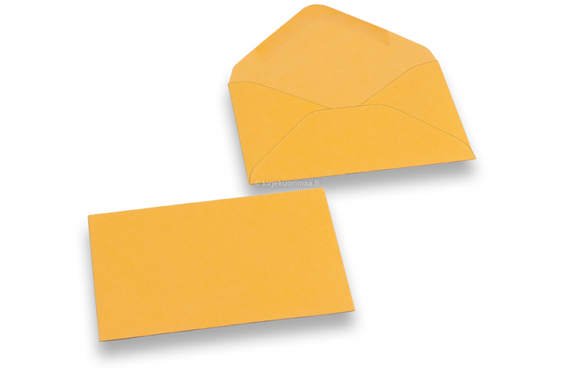 Kullankeltaiset minikirjekuoret