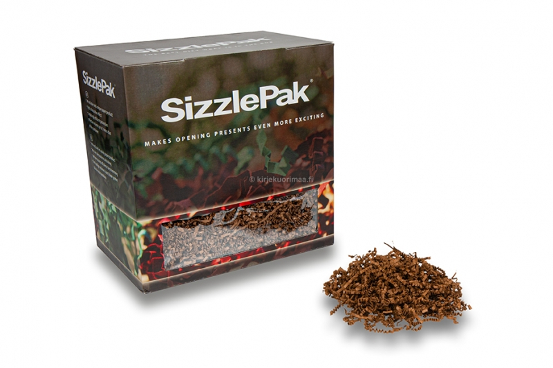 Paperisilppu SizzlePak - Ruskea (1,25 kg), 80 gramman paperia