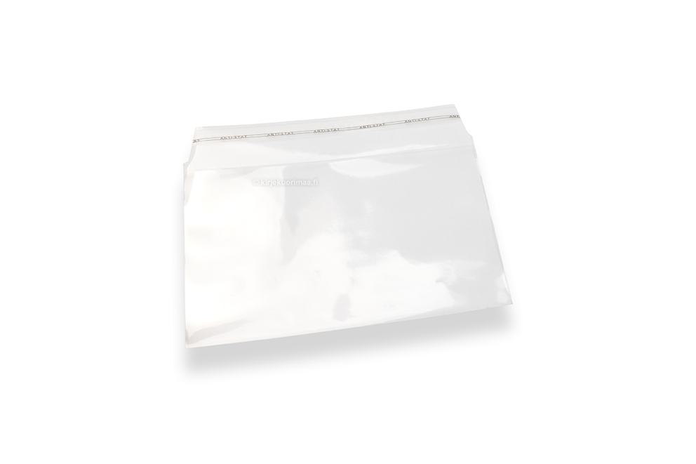 Läpinäkyvät muovikuoret 114 x 162 mm