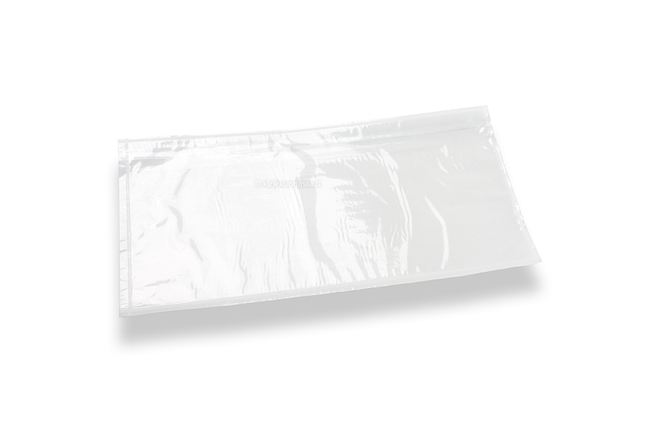 Lähetyslistapussit, ei painatusta - DL, 122 x 225 mm