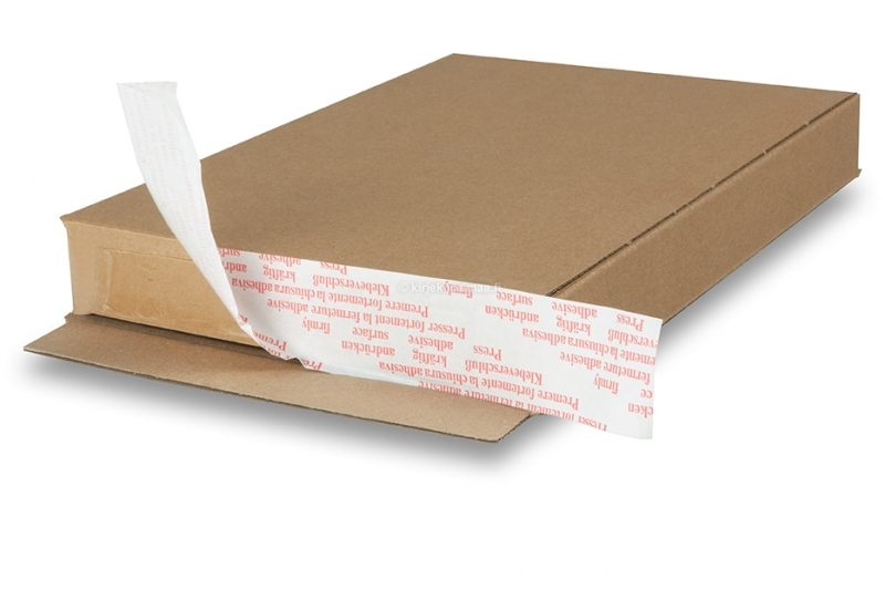 Postituslaatikot tarrasuljennalla - ruskea