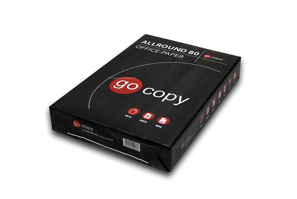 Erittäin valkoinen kopiopaperi A4