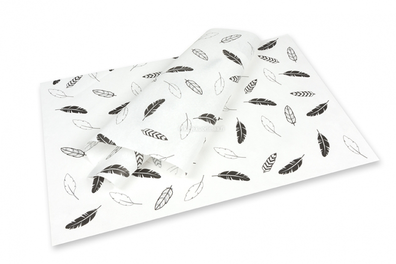 Silkkipaperi - mustat höyhenet