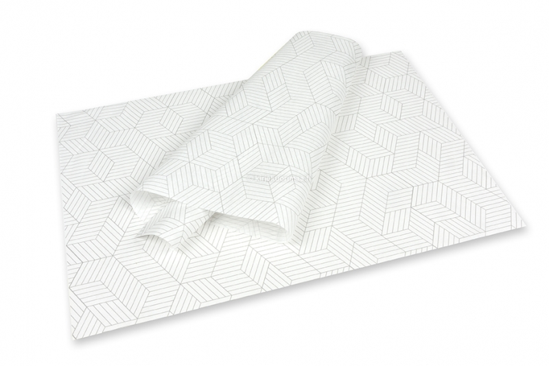 Silkkipaperi - mustat kuutiot