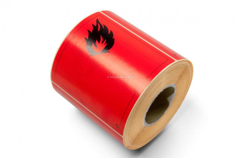 Varoitustarrat - Helposti syttyvä