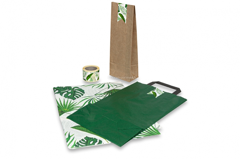 Pitkät kirjeensulkijat painatuksella - viidakko