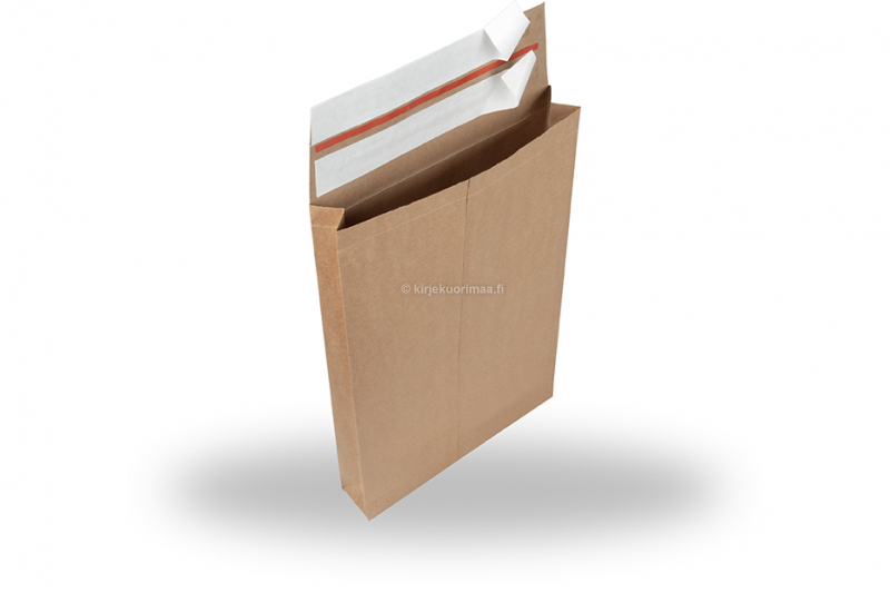 Paperiset postituspussit palautussulkimella