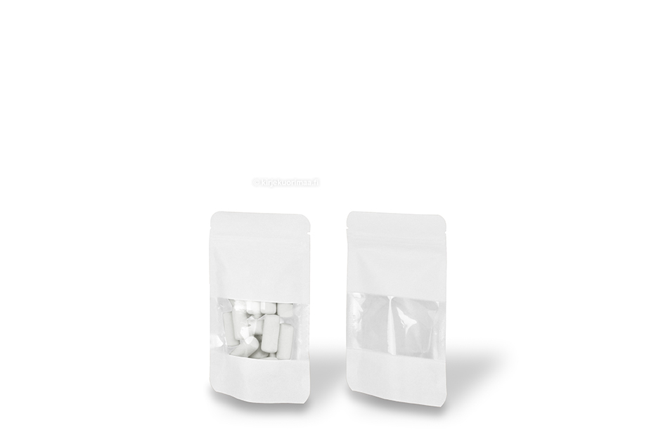 Pystypussi ikkunallinen - valkoinen, 85 x 145 x 50 mm, 100 ml